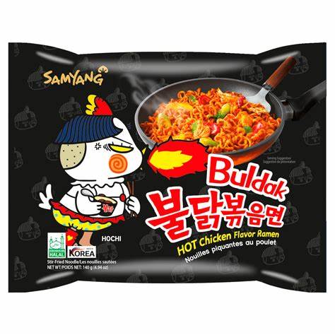 SAMYANG BULDAK HOT CHICKEN FLAVOR RAMEN (HALAL)140G
