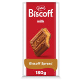 LOTUS BISCOFF MILK CHOCOLATE WITH BISCOFF SPREAD 180G
