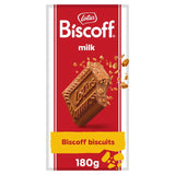 LOTUS BISCOFF MILK CHOCOLATE WITH BISCOFF BISCUITS 180G