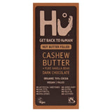HU KITCHEN CASHEW BUTTER+PURE VANILLA BEAN DARK CHOCOLATE BAR 60G