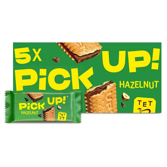 BAHLSEN PICK UP HAZELNUT BISCUIT BAR (5X28G)