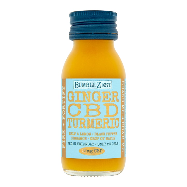 BUMBLE ZEST GINGER CBD TURMERIC 60ML