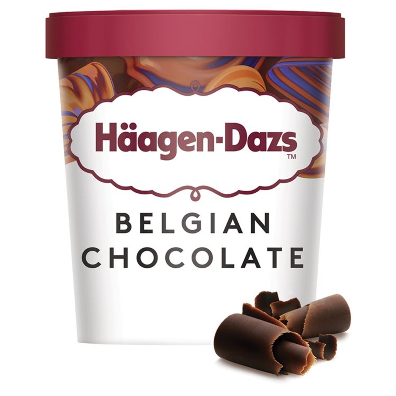 HAAGEN DAZS BELGIAN CHOCOLATE 460ML