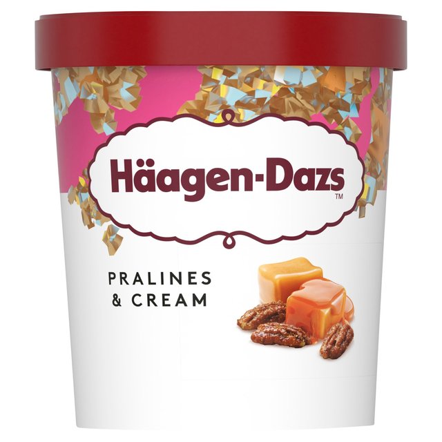 HAAGEN DAZS OBSESSIONS PRALINES & CREAM 460ML