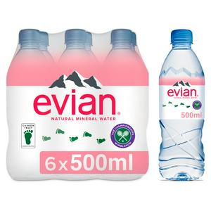 EVIAN MULTIPACK 6X500ML