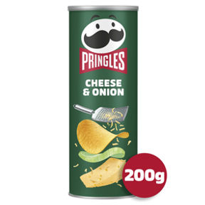 PRINGLES SOUR CREAM & ONIONS 200G