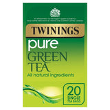 TWININGS PURE GREEN TEA BAGS 20