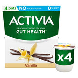 ACTIVIA 0% VANILLA 4X120G
