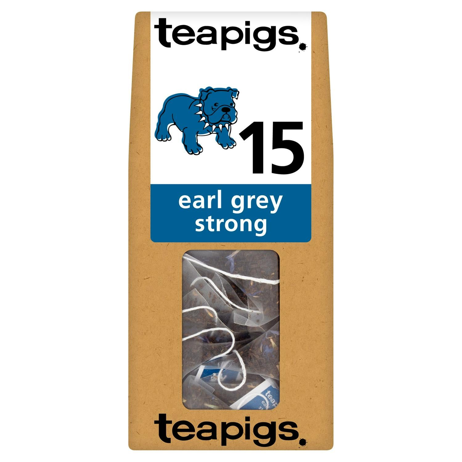 TEAPIGS EARL GREY STRONG TEA BAGS 15