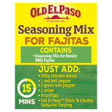 OLD EL PASO FAJITA SEASONING MIX 35G