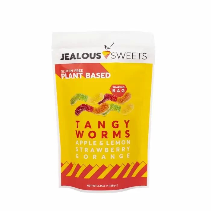 JEALOUS SWEETS TANGY WARMS 125G