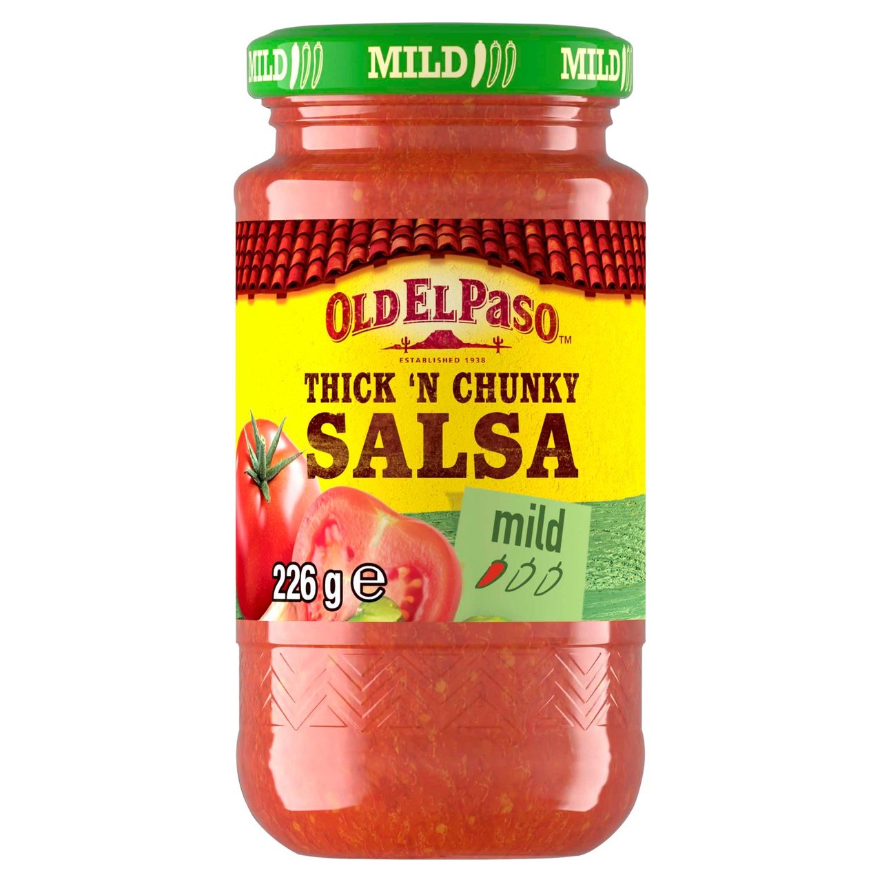 OLD EL PASO THICK 'N CHUNKY MILD SALSA 226G