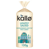 Kallo Lightly Salted Wholegrain Rice Cakes (130g)