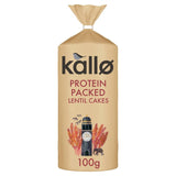 Kallo Protein-Packed Lentil Cakes with Seeds (100g)