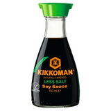 KIKKOMAN LESS SALT SOY SAUCE 150ML