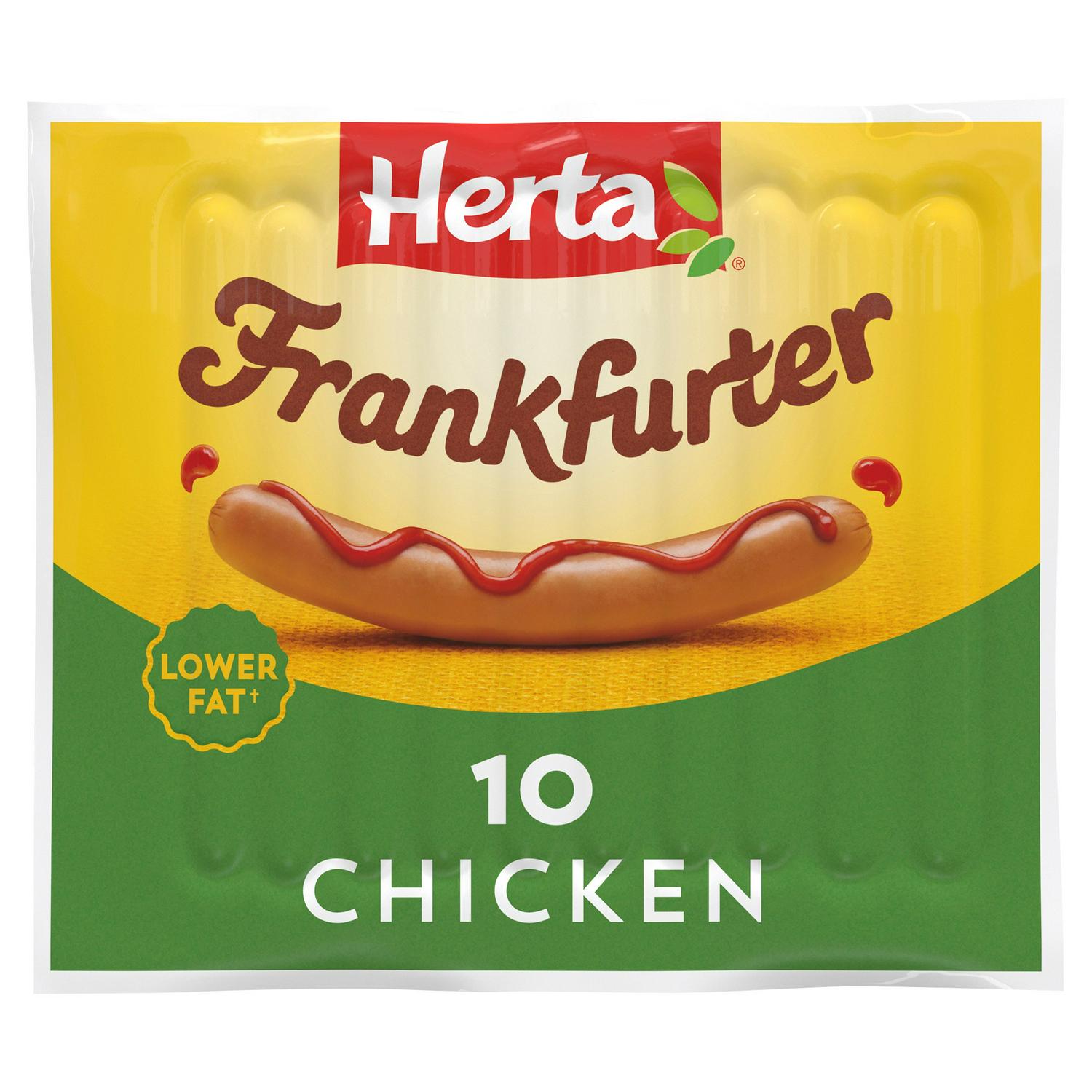 HERTA CHICKEN FRANKFURTERS 350G