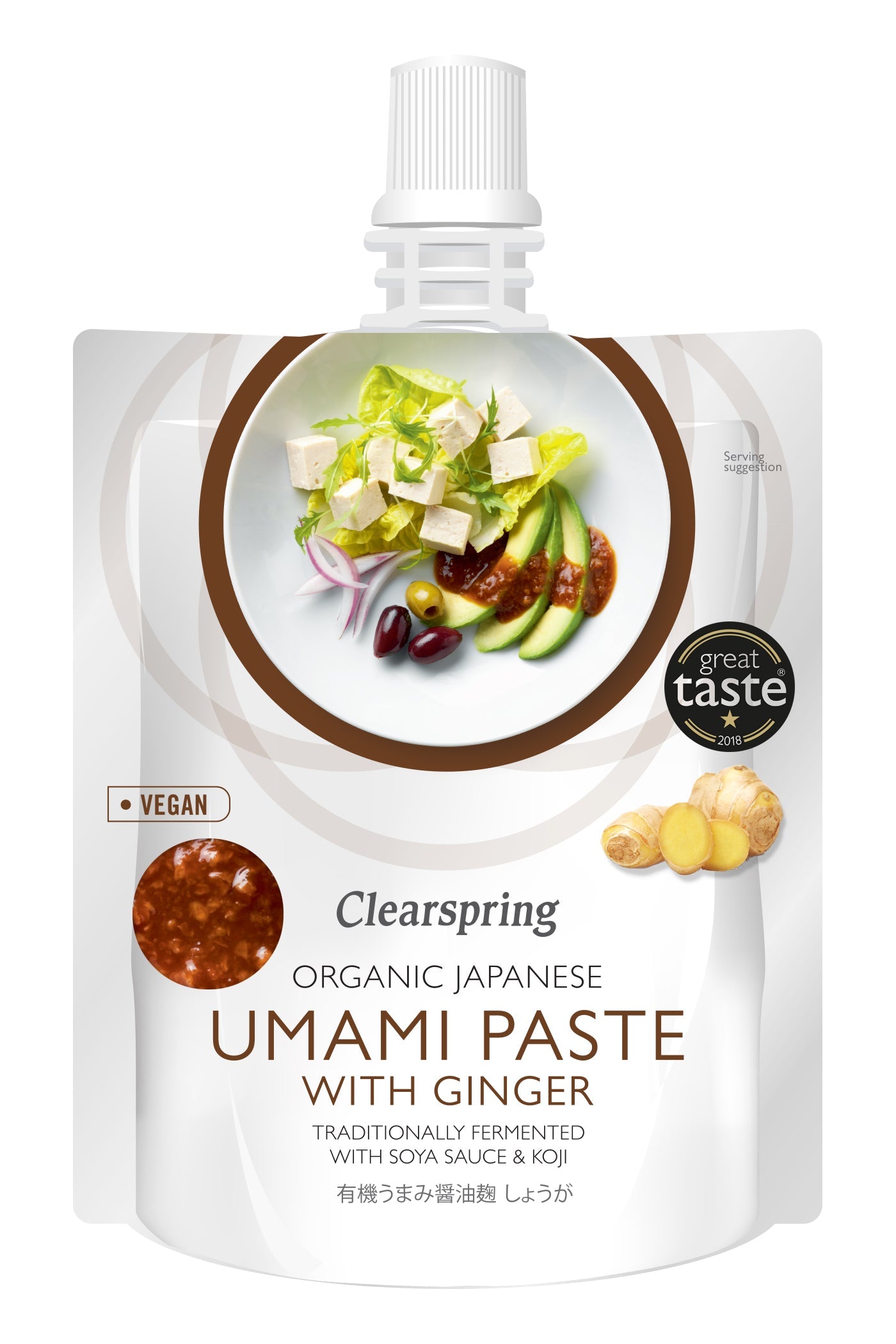 CLEARSPRING UMAMI PASTE WITH GINGER 150G