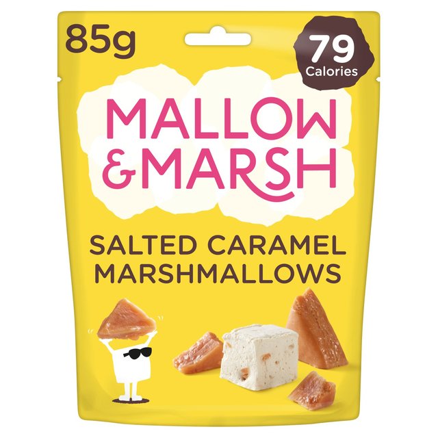 MALLOW & MARSH SALTED CARAMEL MARSHMELLOW 85G