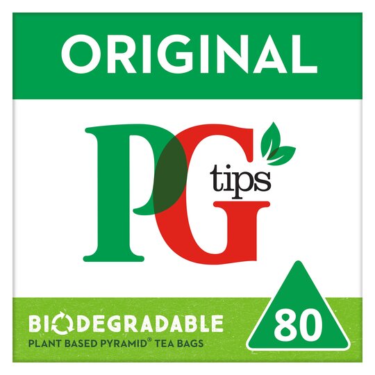PG TIPS ORIGINAL TEA BAGS 80