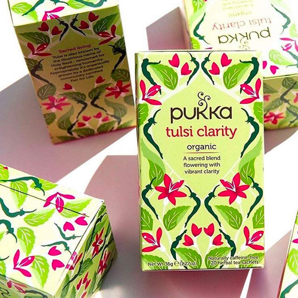 PUKKA TULSI CLARITY TEA BAGS 20 The General Store