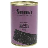 SUMA ORGANIC BLACK BEANS 400G