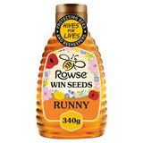 ROWSE ORGANIC CLEAR HONEY SQUEEZY 340G