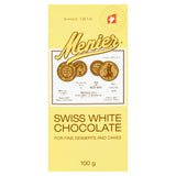 MENIER SWISS WHITE CHOCOLATE 100G