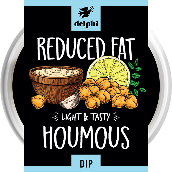 DELPHI FRESH LOW FAT HOUMOUS DIP 170G