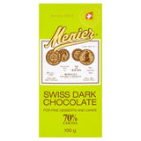 MENIER SWISS DARK CHOCOLATE 70% 100G