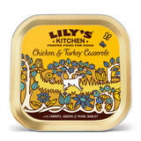 LILY'S KITCHEN CHICKEN & TURKEY CASSEROLE 150G