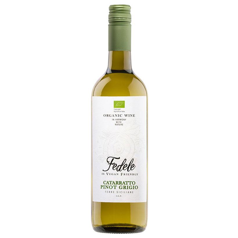 Fedele Organic Catarratto Pinot Grigio 2019, 75cl