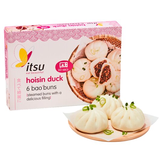 ITSU HOISIN DUCK 6 BAO BUNS 270G The General Store itsu-hoisin-duck-6-bao-buns-270g-the-general-store