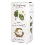 The Fine Cheese Company Toast Basil and extra virgin olive oil crackers (125g)