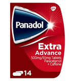 PANADOL EXTRA ADVANCE 500MG TABLETS 14