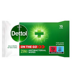 DETTOL ANTI BACTERIAL WIPES 15