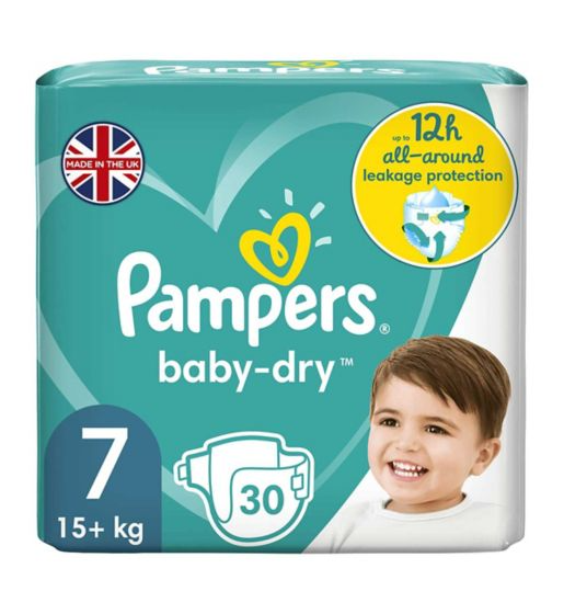 PAMPERS BABY DRY 7 30PK