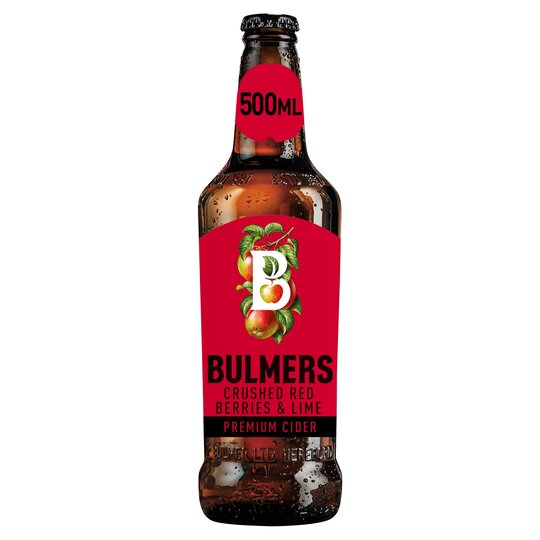 BULMERS BERRIES & LIME 500ML