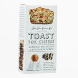 The Fine Cheese Company Toast for Cheese with Apricot, Pistachio & Sesame Seed (100g)